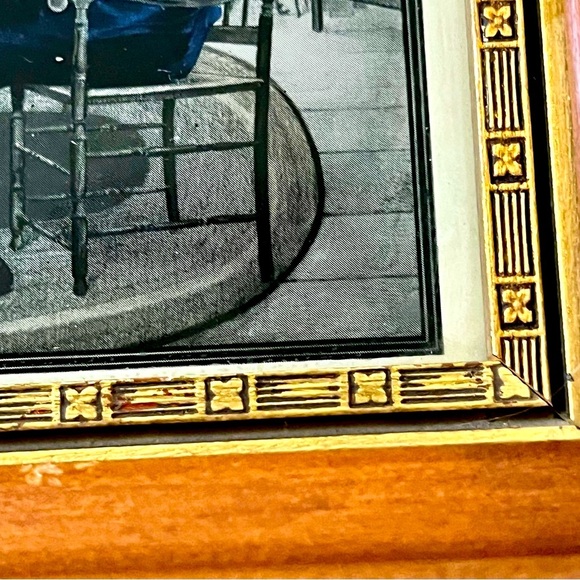 Vintage Framed Art Prints Set of Two by Terletzky - Picture 7 of 10